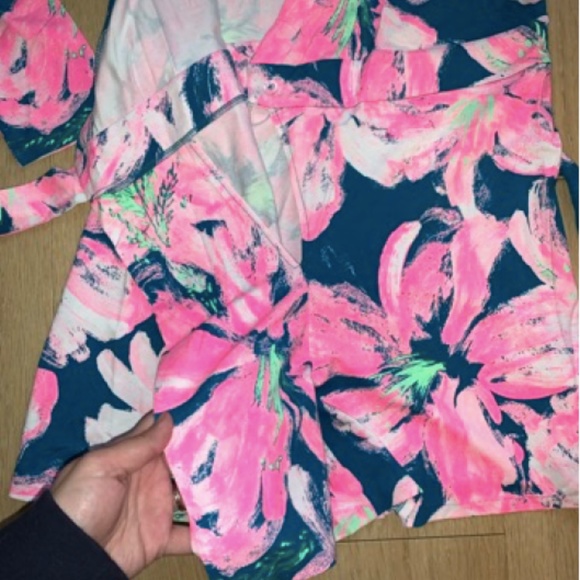 lily pulitzer wrap skort romper - Picture 2 of 4